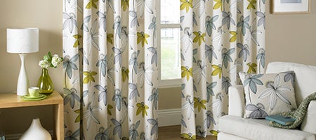 Duck Egg Romolo Curtain Collection