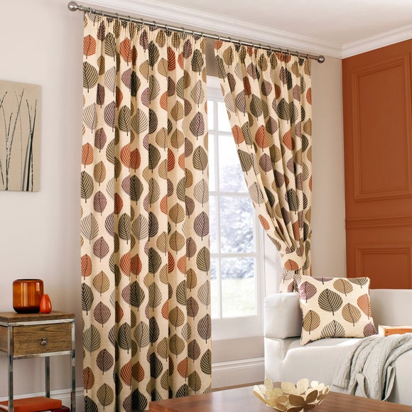 Terracotta Regan Curtain Collection