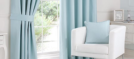 Duck Egg Sorrento Curtain Collection