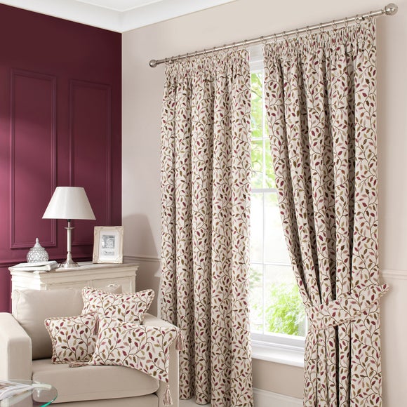 Heritage Damson Glava Curtain Collection