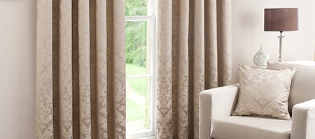 Latte Warwick Curtain Collection