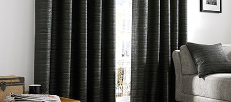 Black Urban Curtain Collection
