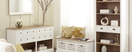 White Wash Living Room