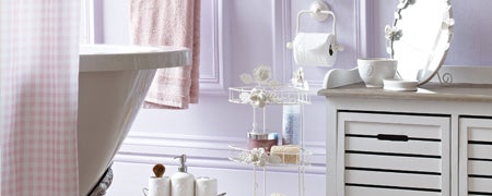 Vintage Rose Bathroom