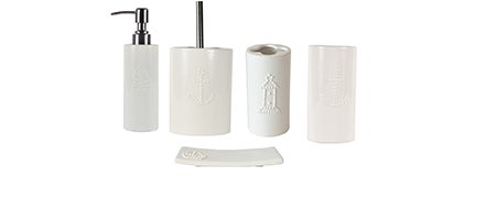 Embossed Bathroom Collection