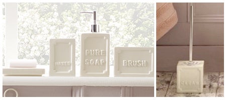 Vintage Soap Bathroom Collection