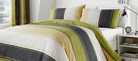 Green Finley Bedlinen Collection