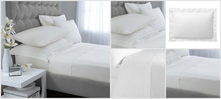 White Hotel Plain 300 Thread Count Bedlinen Collection