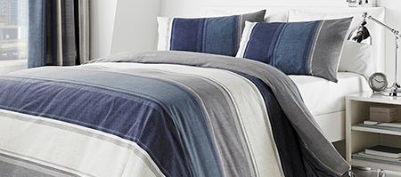 Blue Finley Bedlinen Collection