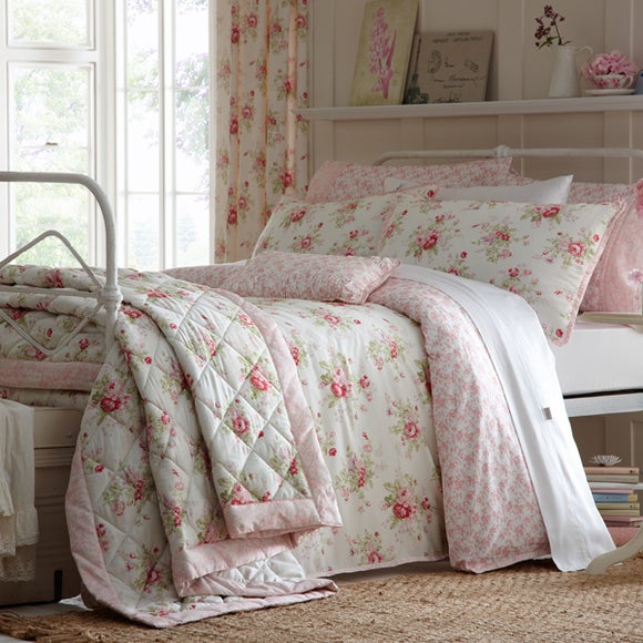 Dorma Pink Elsie Bedlinen Collection