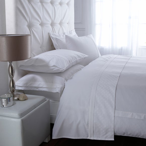 White Hotel Pima Diamond 400 Thread Count Bedlinen Collection
