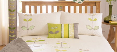 Green Naya Bedlinen Collection
