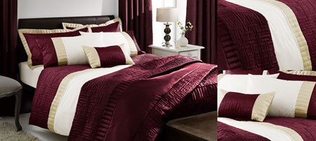 Red Athens Bedlinen Collection