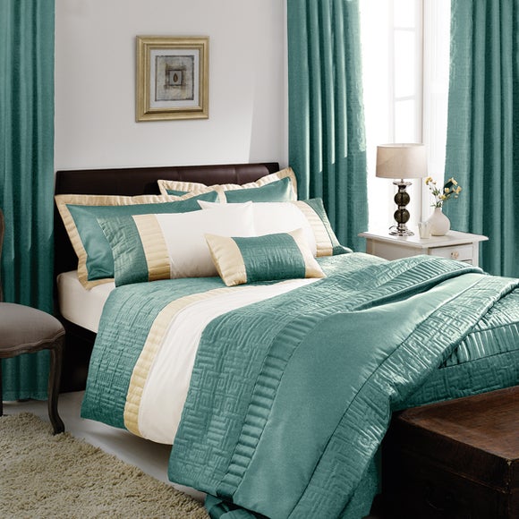 Teal Athens Bedlinen Collection