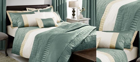 Teal Athens Bedlinen Collection