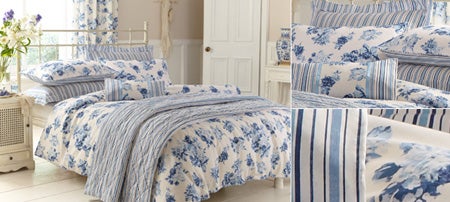 Blue Annabella Bedlinen Collection