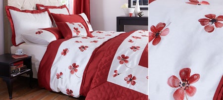 Red Louisa Bedlinen Collection