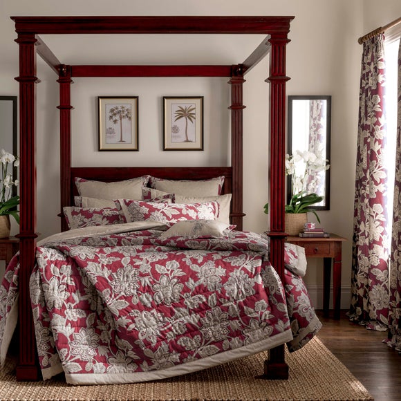 Dorma Red Samira Bedlinen Collection