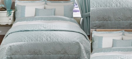 Duck Egg Elizabeth Bedlinen Collection