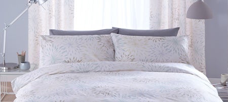 Duck Egg Floral Burst Bedlinen Collection