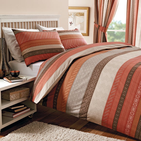 Terracotta Mizar Bedlinen Collection