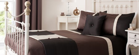 Chocolate Lisbon Bedlinen Collection