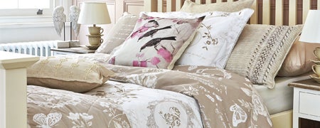 Natural Nostalgic Bluebird Bedlinen Collection