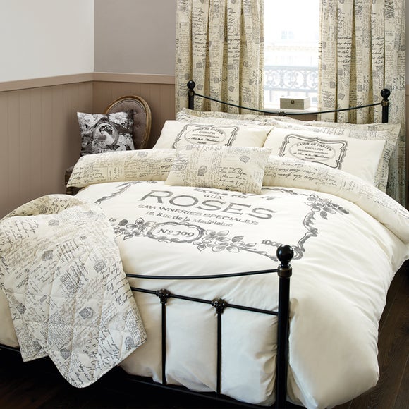Cream Vintage Paris Bedlinen Collection