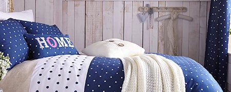 Navy Country Spot Bedlinen Collection