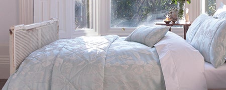 Dorma Duck Egg Iris Bedlinen Collection