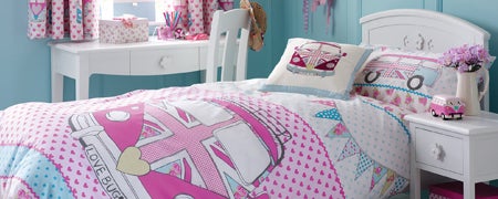 Kids Union Jack Camper Van Bedlinen Collection