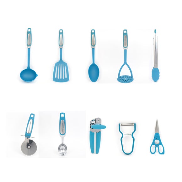 Teal Spectrum Utensil Collection