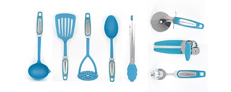 Teal Spectrum Utensil Collection
