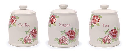 Rose and Ellis Clarendon Kitchen Canister Collection