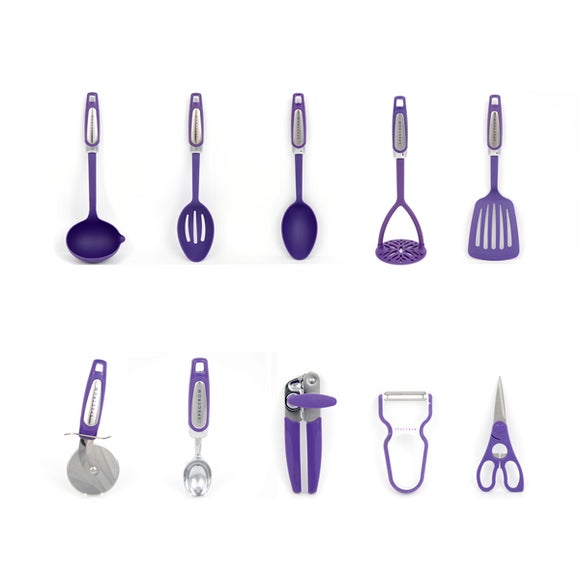 Plum Spectrum Utensils Collection