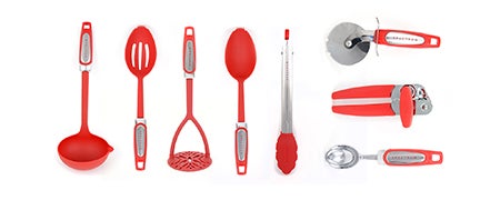 Red Spectrum Utensils Collection