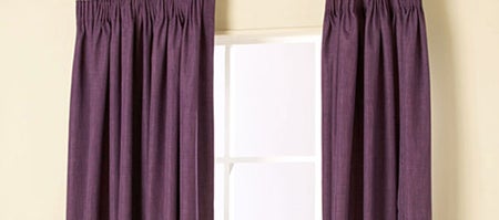 Waters and Noble Aubergine Solar Blackout Curtain Collection