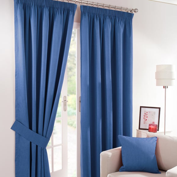 Waters and Noble Blue Solar Blackout Curtain Collection