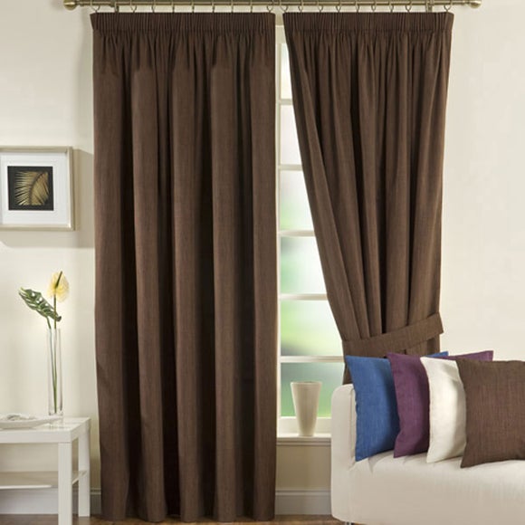 Waters and Noble Chocolate Solar Blackout Curtain Collection