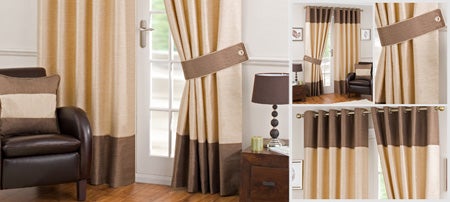 Cream Cassis Eyelet Curtain Collection