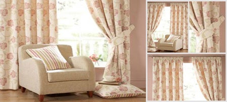 Cream Isabella Curtain Collection