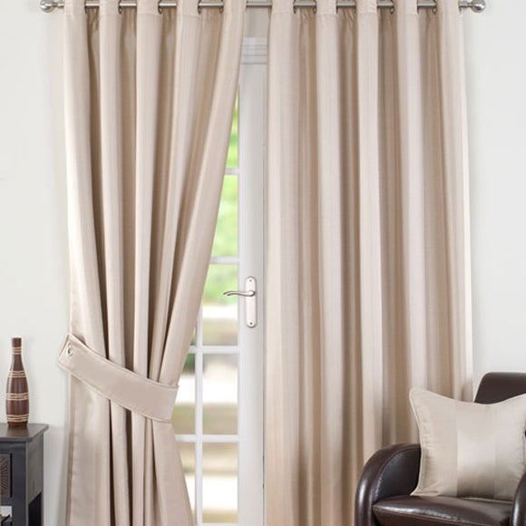 Cream Monaco Curtain Collection