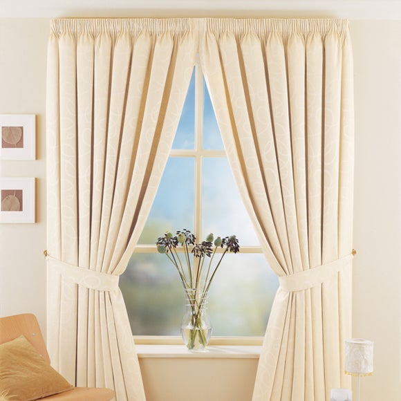 Cream Toledo Curtain Collection