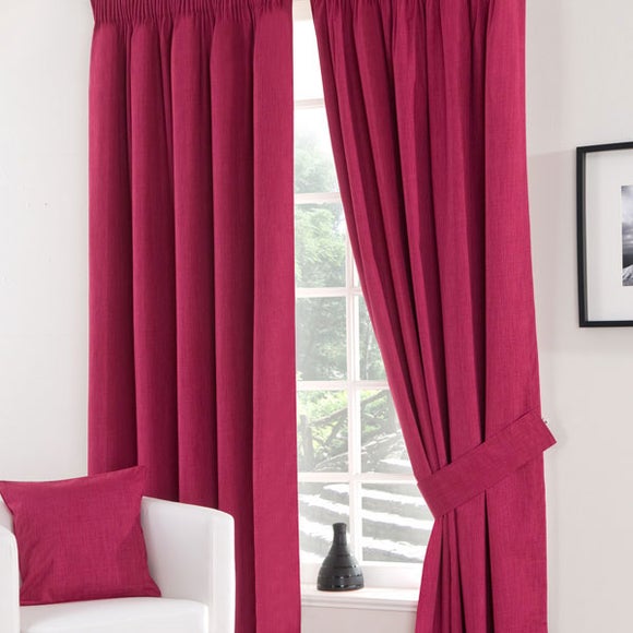 Waters and Noble Fuchsia Solar Blackout Curtain Collection