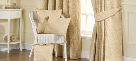 Gold Kensington Curtain Collection