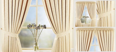 Gold Toledo Curtain Collection