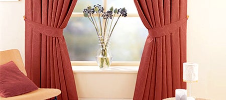 Terracotta Toledo Curtain Collection