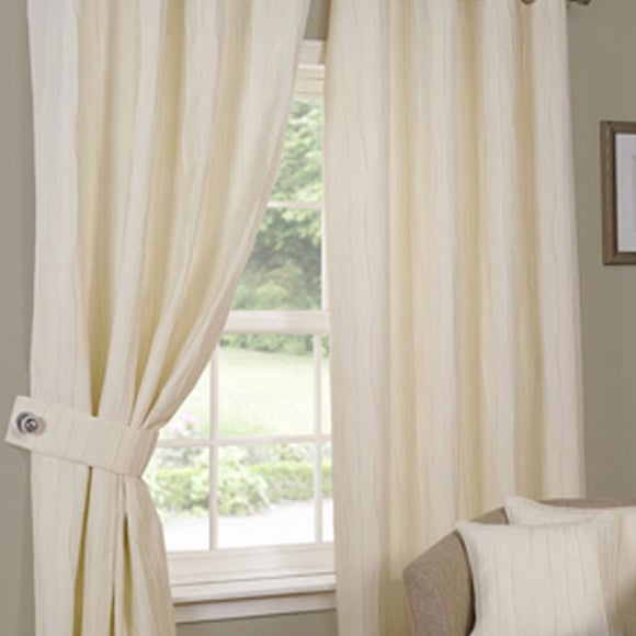 Cream Ruffle Curtain Collection