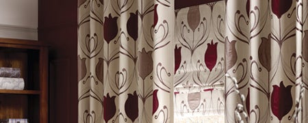 Wine Lalique Curtain Collection