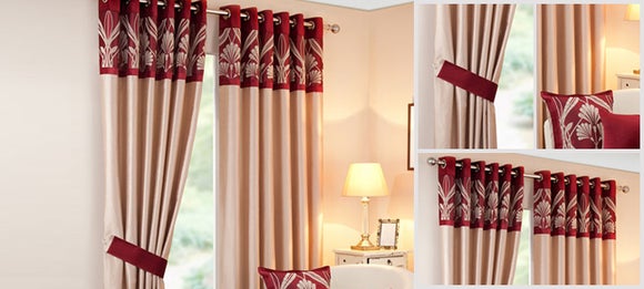 Wine Savoy Curtain Collection